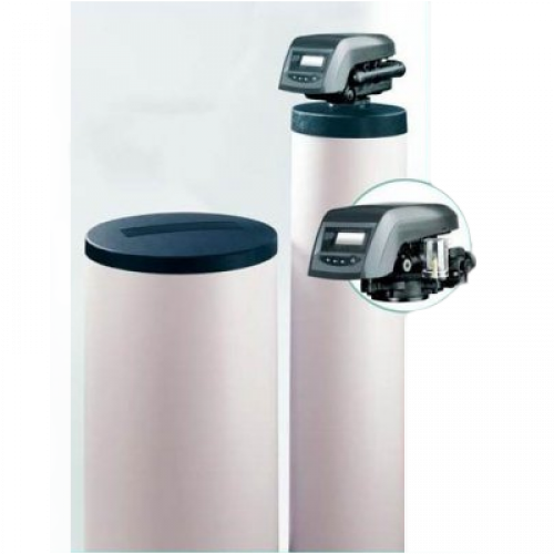 -Central domestic water softener